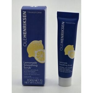 Olehenriksen Lemonade Smooth Scrub Trial Travel Size Transform Facial Exfoliant